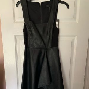 BCBG leather dress
